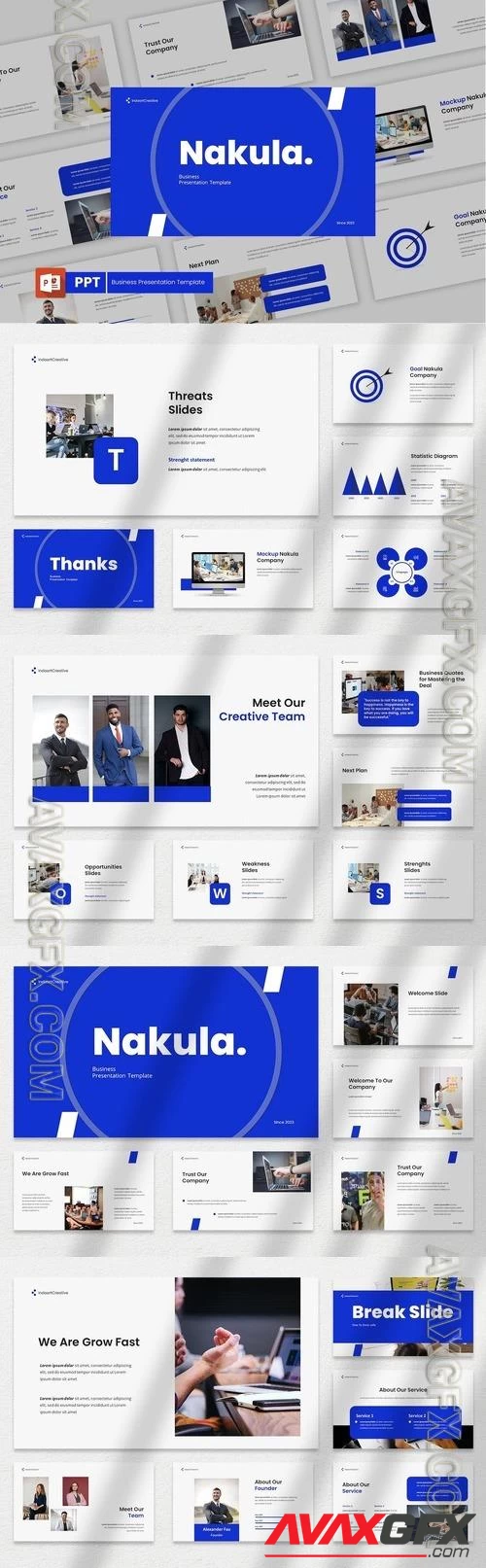 Nakula - Business Presentation Template