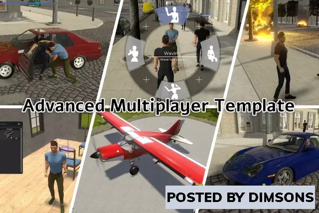 Unity Templates Advanced Multiplayer Game Template v1.07