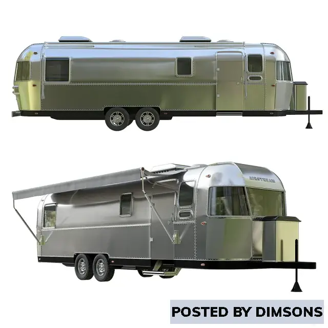 Vehicles, cars Airstream Travel Trailers - 3D Model