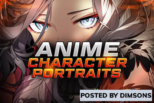 Unity 2D Anime Character Portraits v1.0