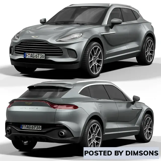 Vehicles, cars Aston Martin-DBX - 3D Model