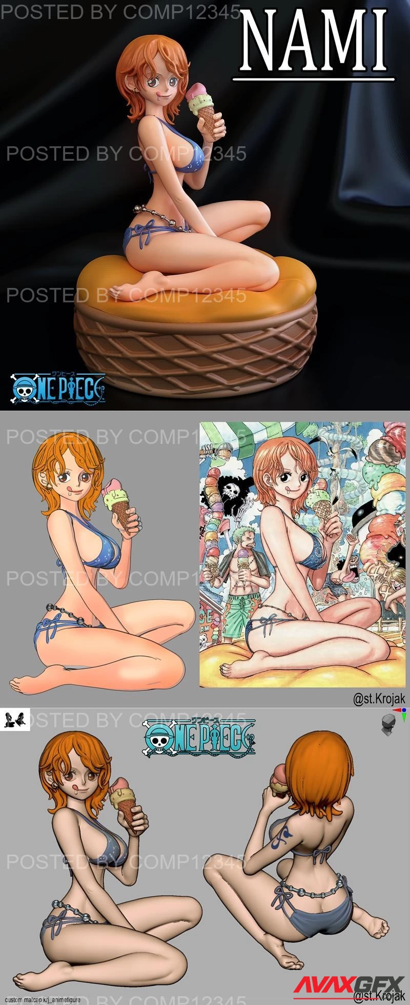 One Piece - Nami Bikini version