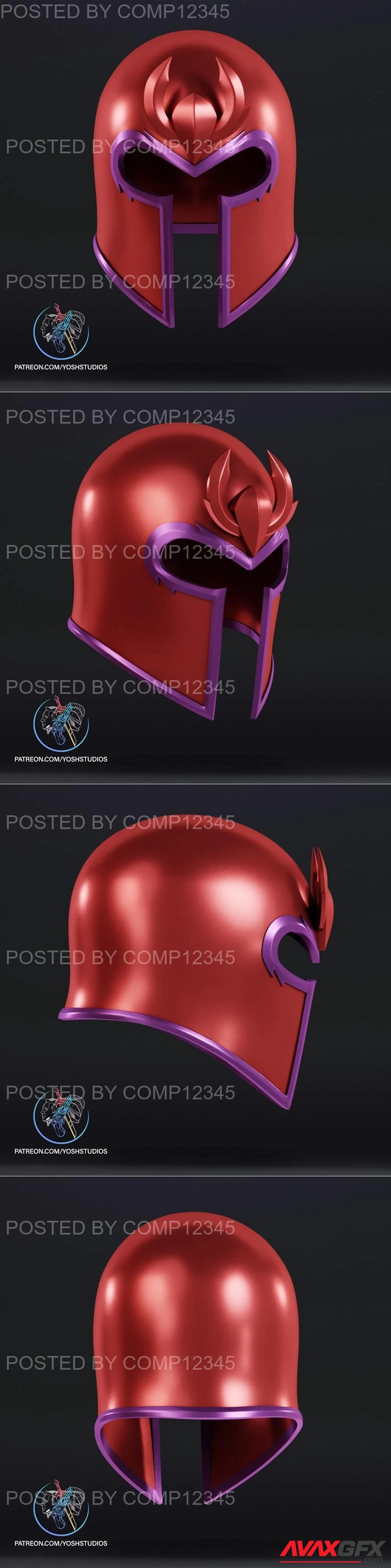 Comic Magneto Helmet