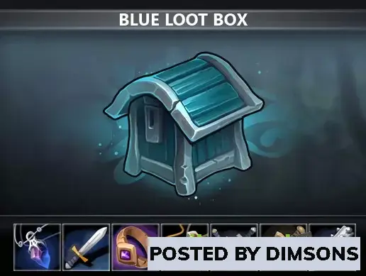 Unity 2D Blue Loot Box v1.0