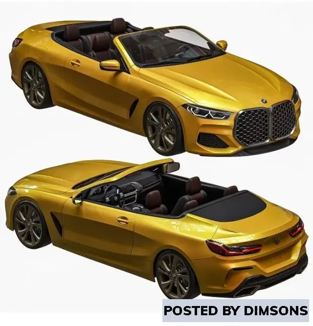 Vehicles, cars BMW M4 Cabrio - 3D Model