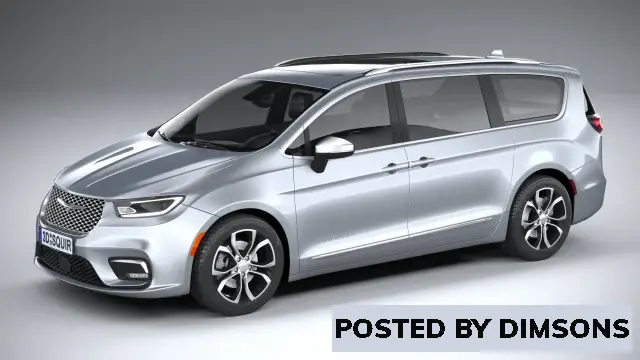 Vehicles, cars Chrysler Pacifica 2021 - 3D Model