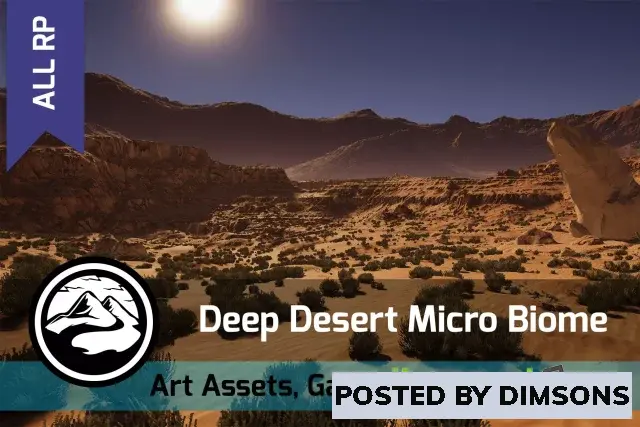 Unity 3D-Models Deep Desert - Micro Biome v1.0.1