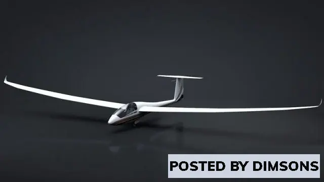 Aircraft Discus Sailplane - 3D Model