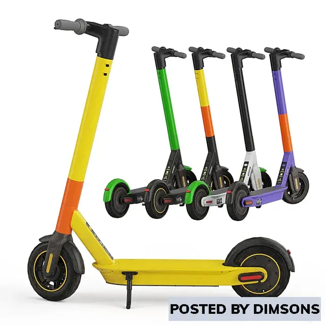 Bikes Electric scooter Ninebot MAX G30 - 3D Model