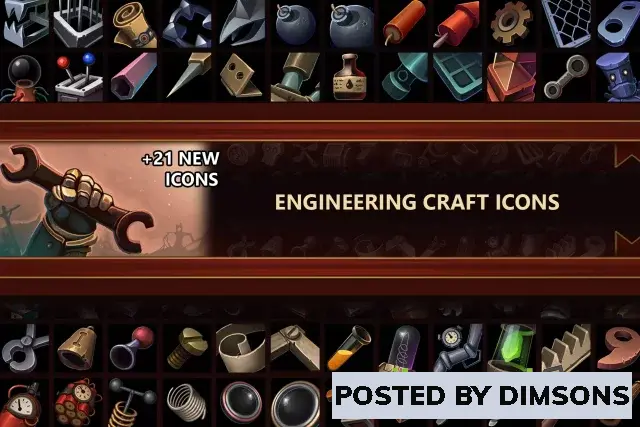 Unity 2D Engineering Craft Icons v1.0