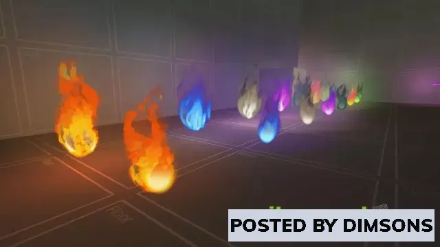 Unity VFX Particles Fantastic Fires v1.0