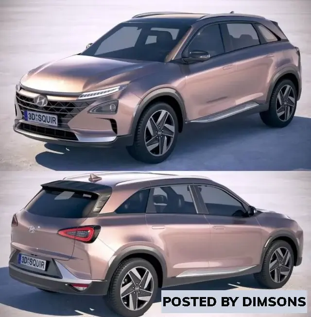 Vehicles, cars Hyundai Nexo 2019 3d Squir