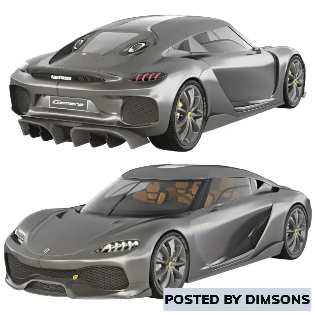 Vehicles, cars Koenigsegg Gemera 2021 - 3D Model