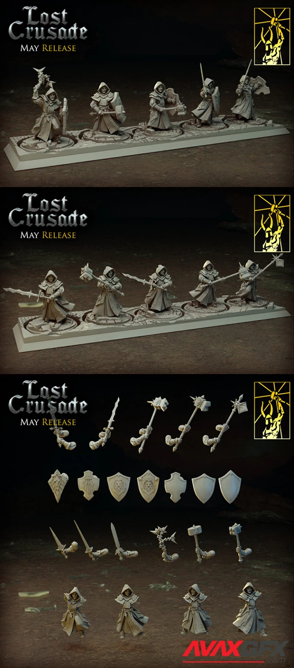 Lost Crusade Inquisitors – 3D Print