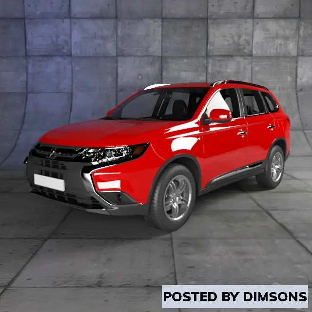 Vehicles, cars Mitsubishi Outlander - 3D Model