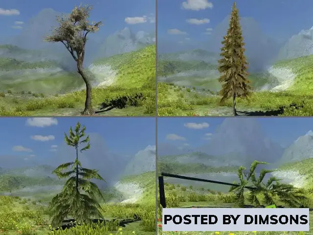 Unity 3D-Models Mountain Vegetation v1.0