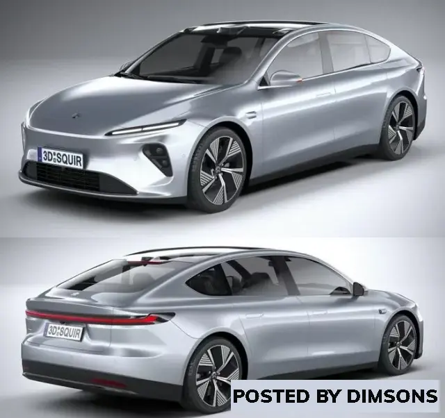 Vehicles, cars Nio ET7 2021 - 3D Model