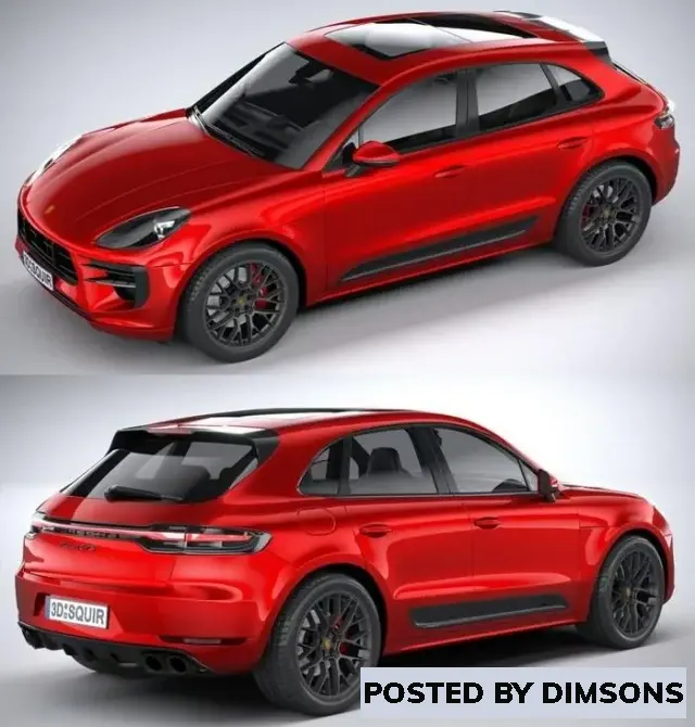 Vehicles, cars Porsche Macan GTS 2020 - 3D Model