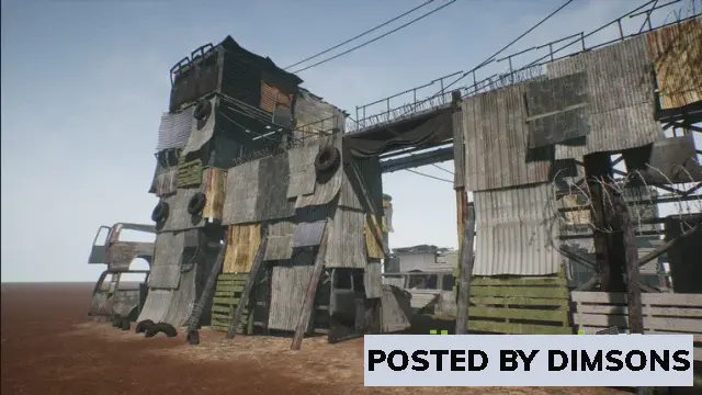 Unreal Engine Environments Post Apocalyptic World v4.16-4.27, 5.0-5.3