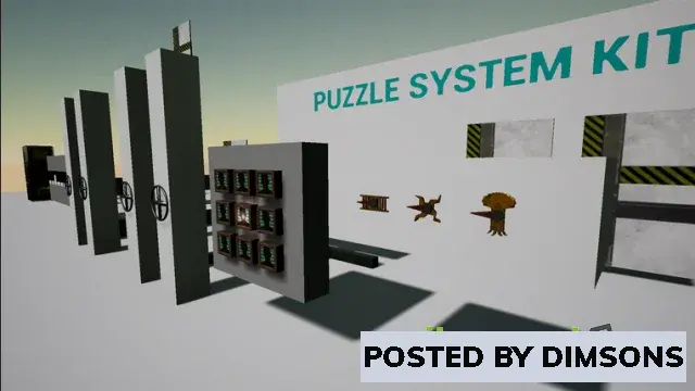 Unreal Engine Blueprints Puzzle System Kit v5.0