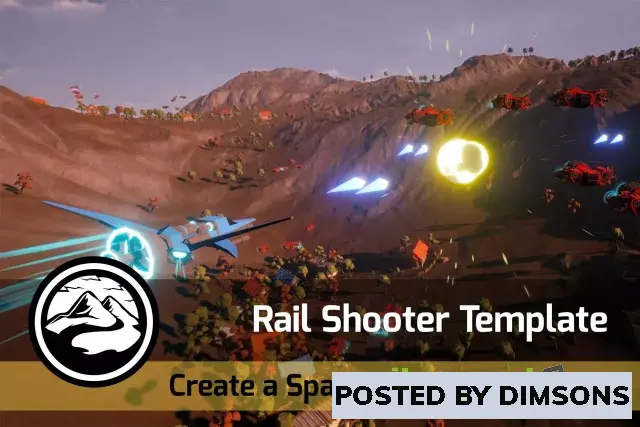 Unity Tools Rail Shooter - Game Template v1.01