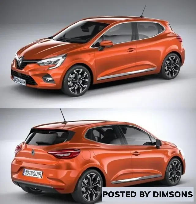 Vehicles, cars Renault Clio 2020 - 3D Model