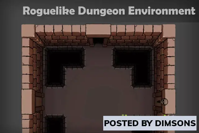 Unity 2D Roguelike Dungeon Environment v2.0