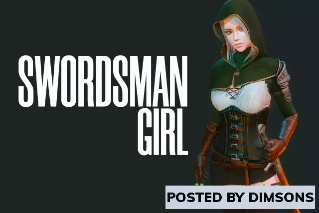 Unity 3D-Models Swordsman Girl v1.0