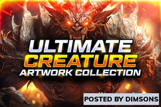 Unity 2D The Ultimate Creature Artwork Collection - 300+ Creatures v1.0