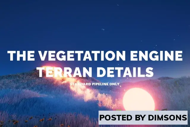 Unity Shaders The Vegetation Engine | Terrain Details Module v12.0.0