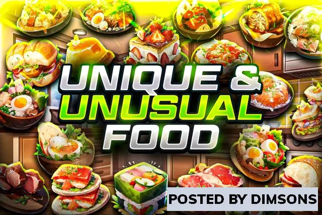 Unity 2D Unique & Unusual Food v1.0