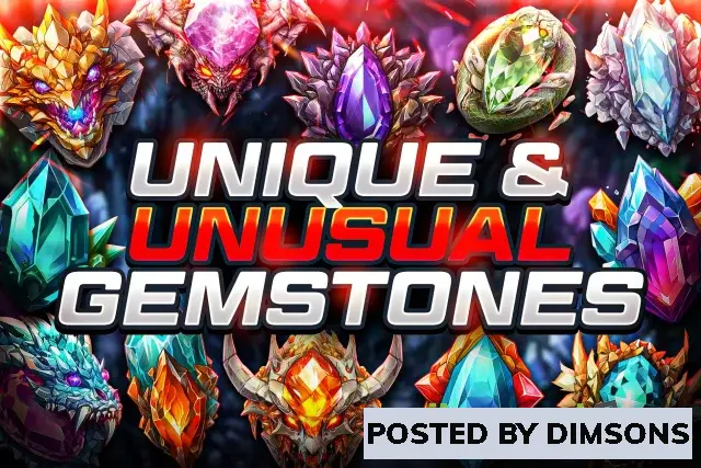 Unity 2D Unique & Unusual Gemstones v1.0