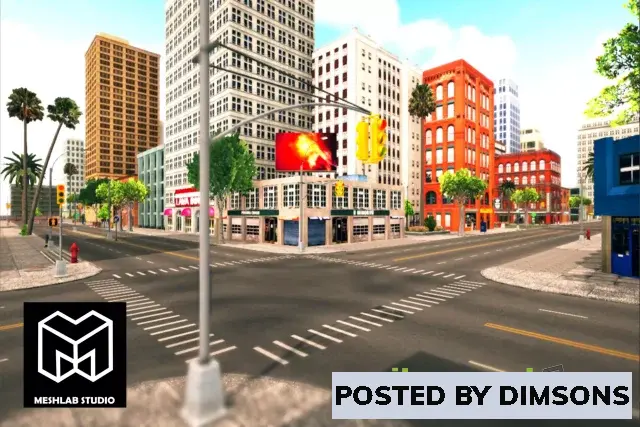 Unity 3D-Models Urban City Package v1.0