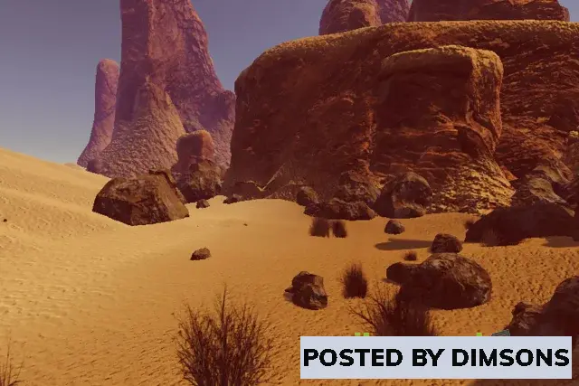 Unity 3D-Models Vast Desert Environment v1.0