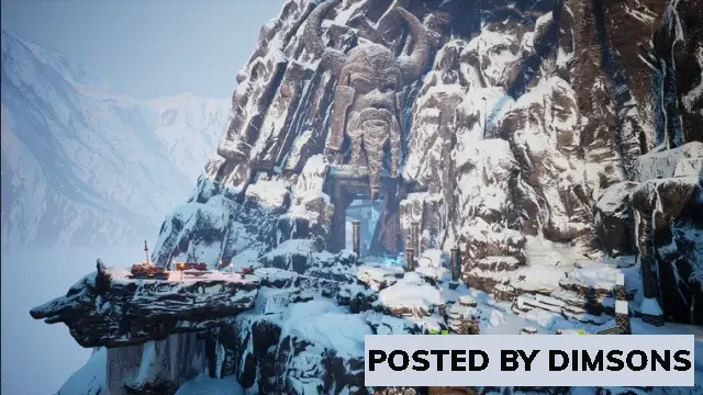 Unreal Engine Environments Viking Nordic legendary Cave Modular Kit v4.26-4.27, 5.0-5.3