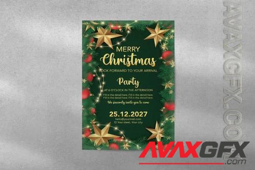 Christmas Party Flyer WU2QWLN