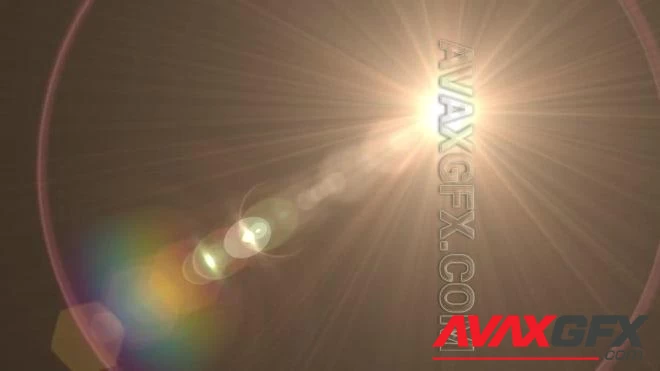 MA - Sun Glow Ray Motion Flare Animation 1581855