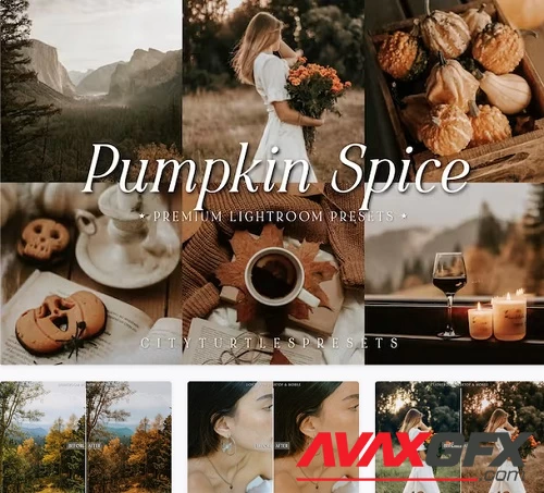 Pumpkin Spice Fall Lightroom Preset - 91583916