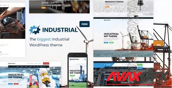 Themeforest - Industrial v1.7.1 - Factory Business WordPress Theme 15776179