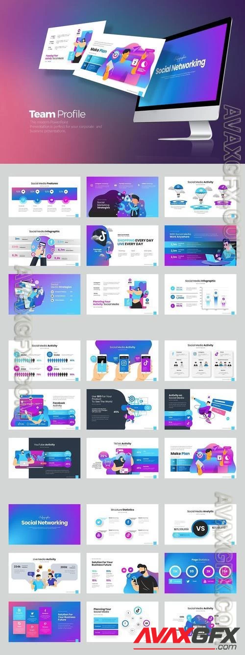 Social Networking PowerPoint Presentation