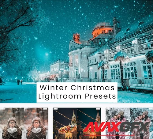 Winter Christmas Lightroom Presets - 9N68FVX