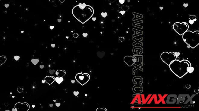 MA - Valentines Day Hearts Overlay 1388318