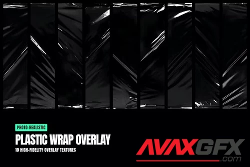 Plastic Wrap Overlay Texture Pack - 4V42LHL