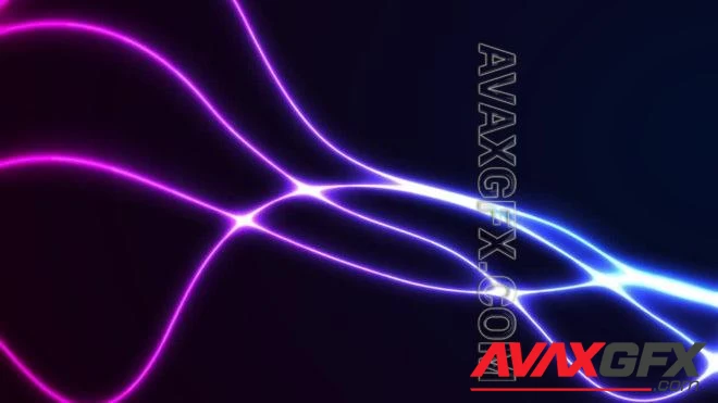 MA - Ultraviolet Neon Waves Loop 1440663