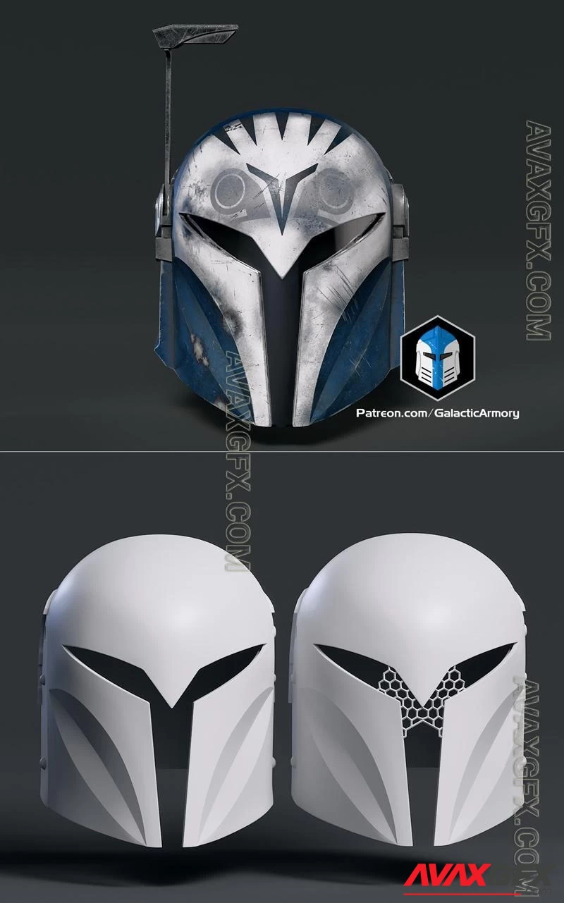 Bo Katan Helmet V3 - Galactic Armory