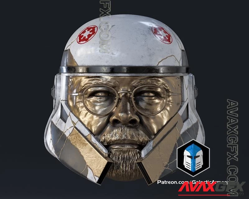 Captain Enoch Helmet V5 - Galactic Armory