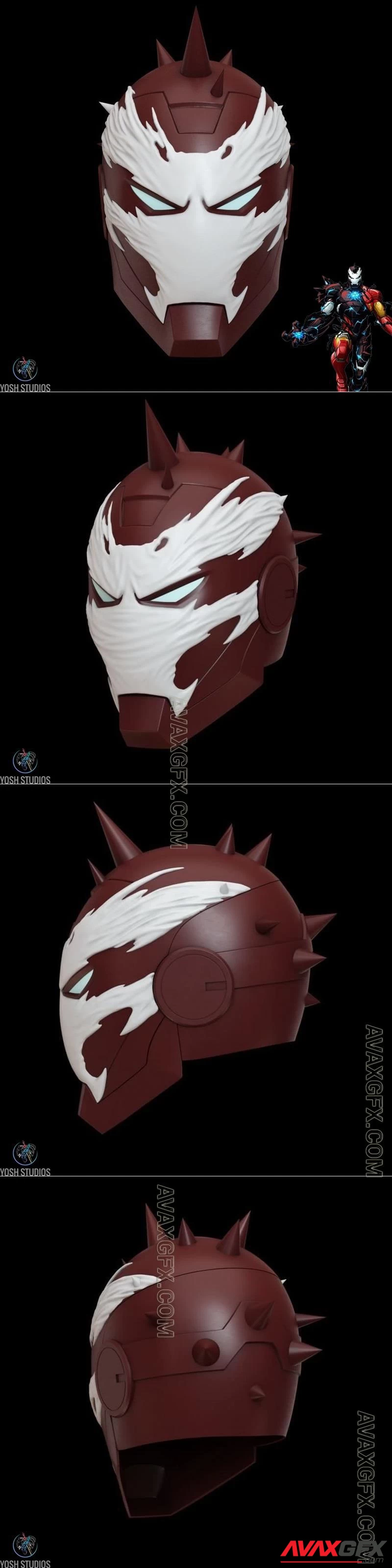 Iron Venom Helmet