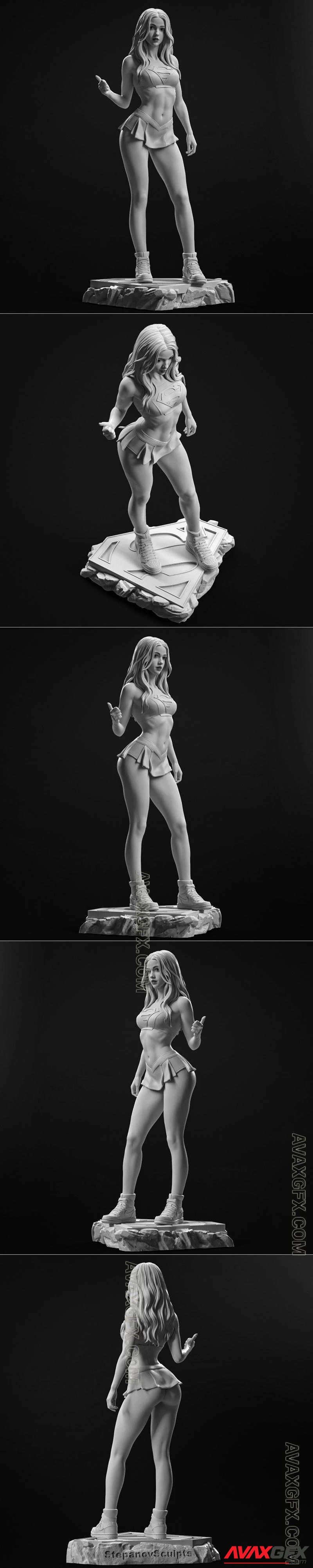 Stepanov Sculpts - Super Girl