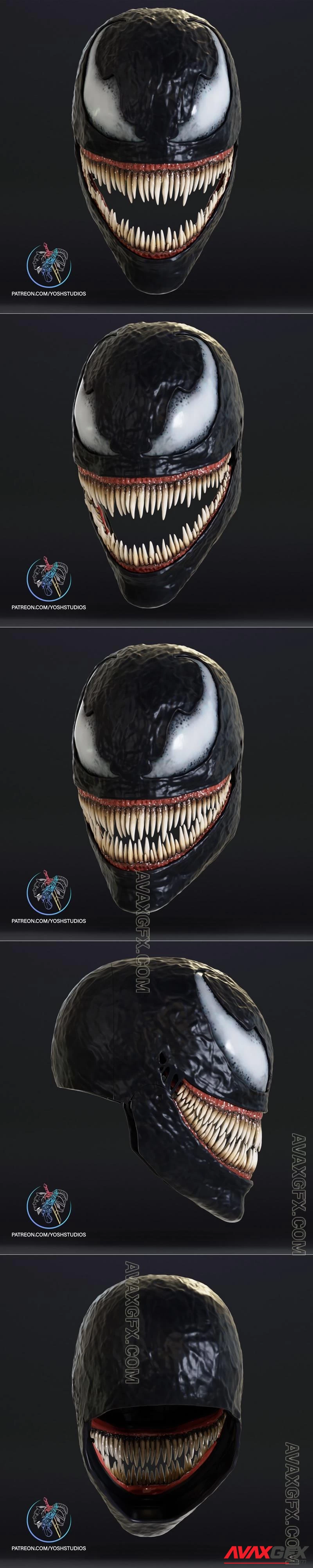 Venom Spiderman2 Mask