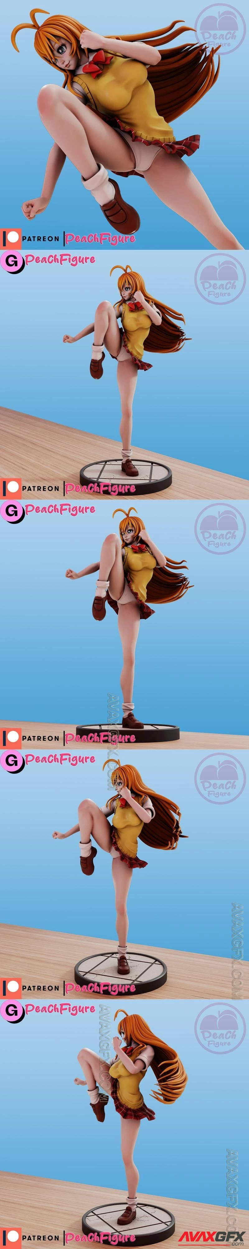 Peach Figure - Sonsaku - STL 3D Model